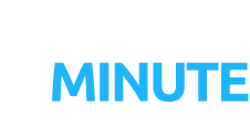 Logo du logiciel ERP Gestion Minute transparent en couleurs inversés